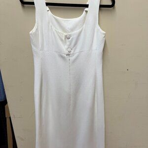 Chanel Silk White Dress – Size 8